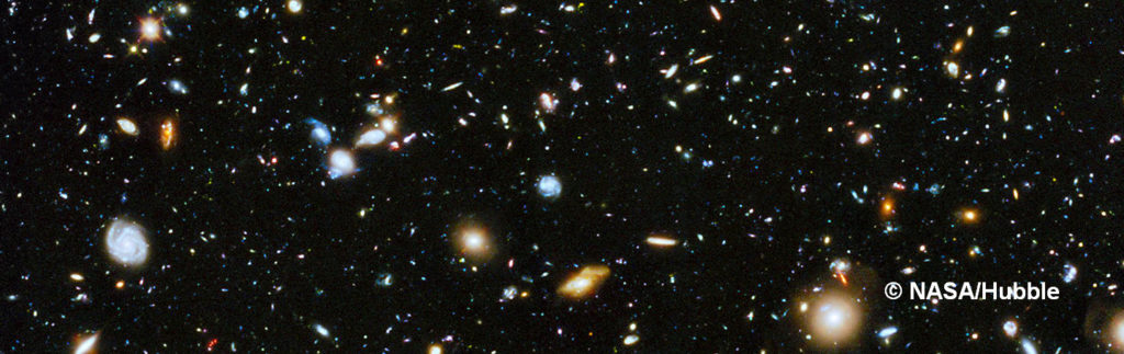 Größe beobachtbares Univerum - Wie groß ist das Universum