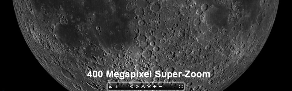 Mond-Panorama Super-Zoom