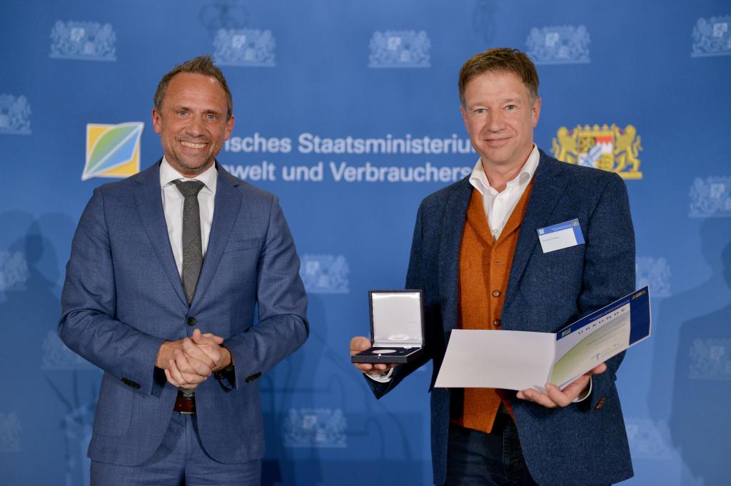 Bayerische Umweltmedaille 2021, Staatsmedaille Umwelt für Manuel Philipp
